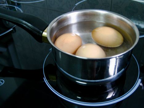 cocer huevos